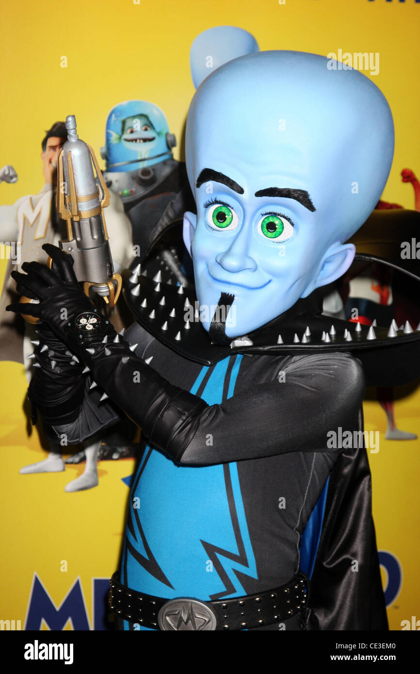 Megamind Los Angeles premiere di 'Megamind" presso il Teatro Cinese di Mann di Los Angeles, California - 30.10.10 Foto Stock