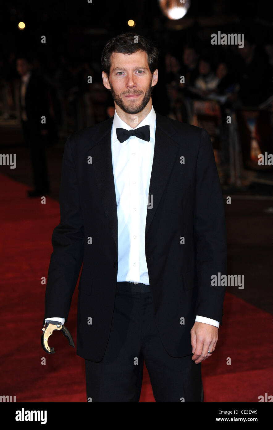 Aron Ralston BFI London Film Festival la chiusura notturna: gala premiere europeo del '127 ore" tenutasi presso l' Odeon Leicester Square - Arrivi. Londra, Inghilterra - 28.10.10 Foto Stock