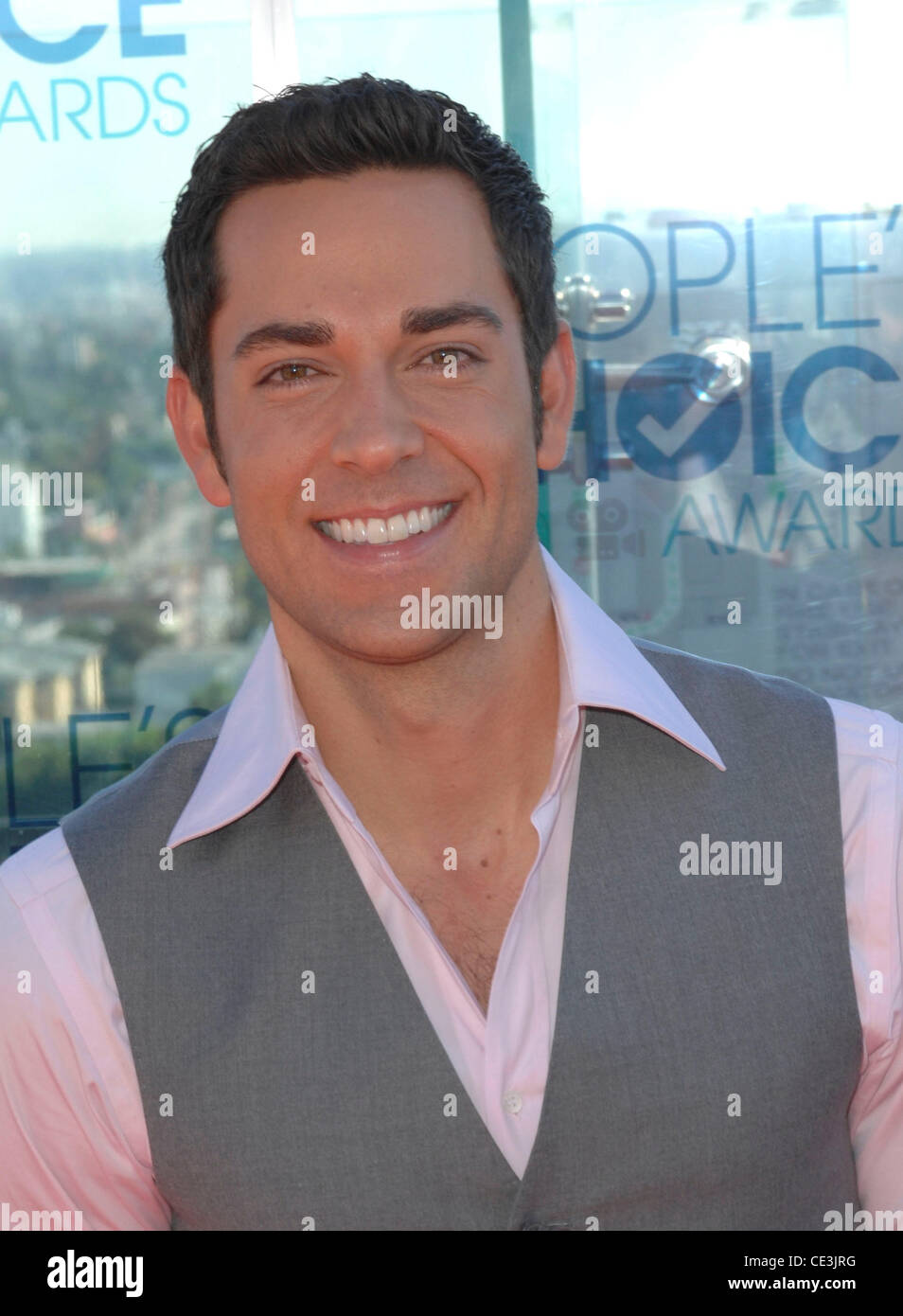 Zachary Levi 2011 People's Choice Awards candidature annuncio, svoltasi presso il London Hotel Los Angeles, California - 09.11.10 Foto Stock