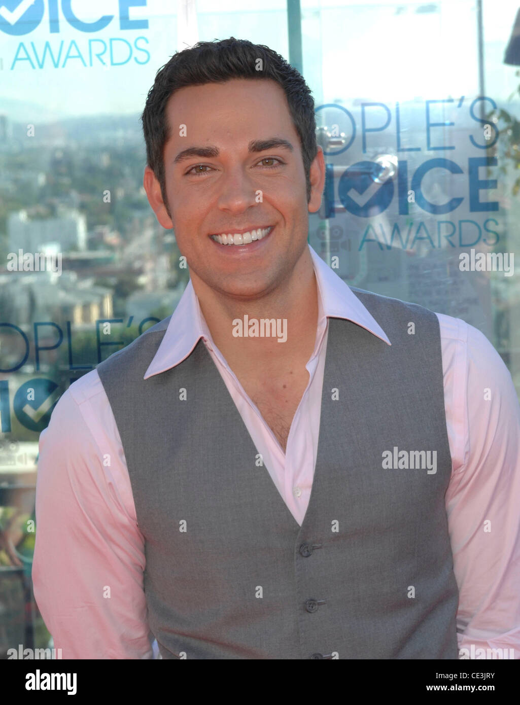 Zachary Levi 2011 People's Choice Awards candidature annuncio, svoltasi presso il London Hotel Los Angeles, California - 09.11.10 Foto Stock