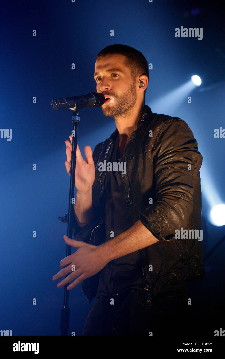 Shayne Ward in concerto a Londra Gay, Inghilterra - 13.11.10 Foto Stock
