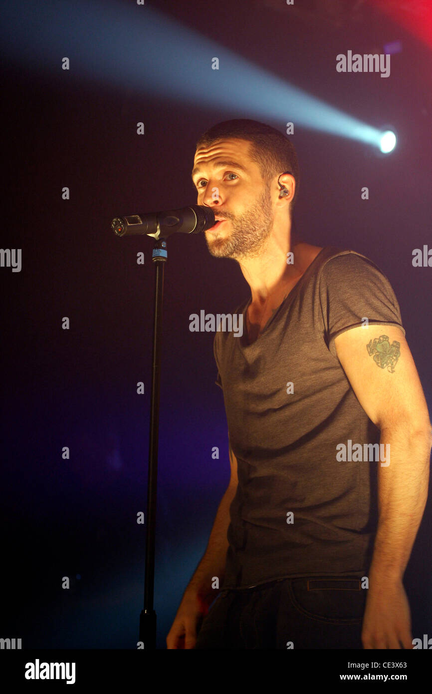 Shayne Ward in concerto a Londra Gay, Inghilterra - 13.11.10 Foto Stock