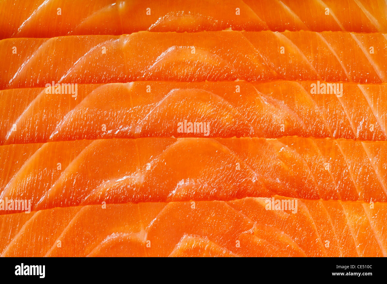 Salmone affumicato Foto Stock