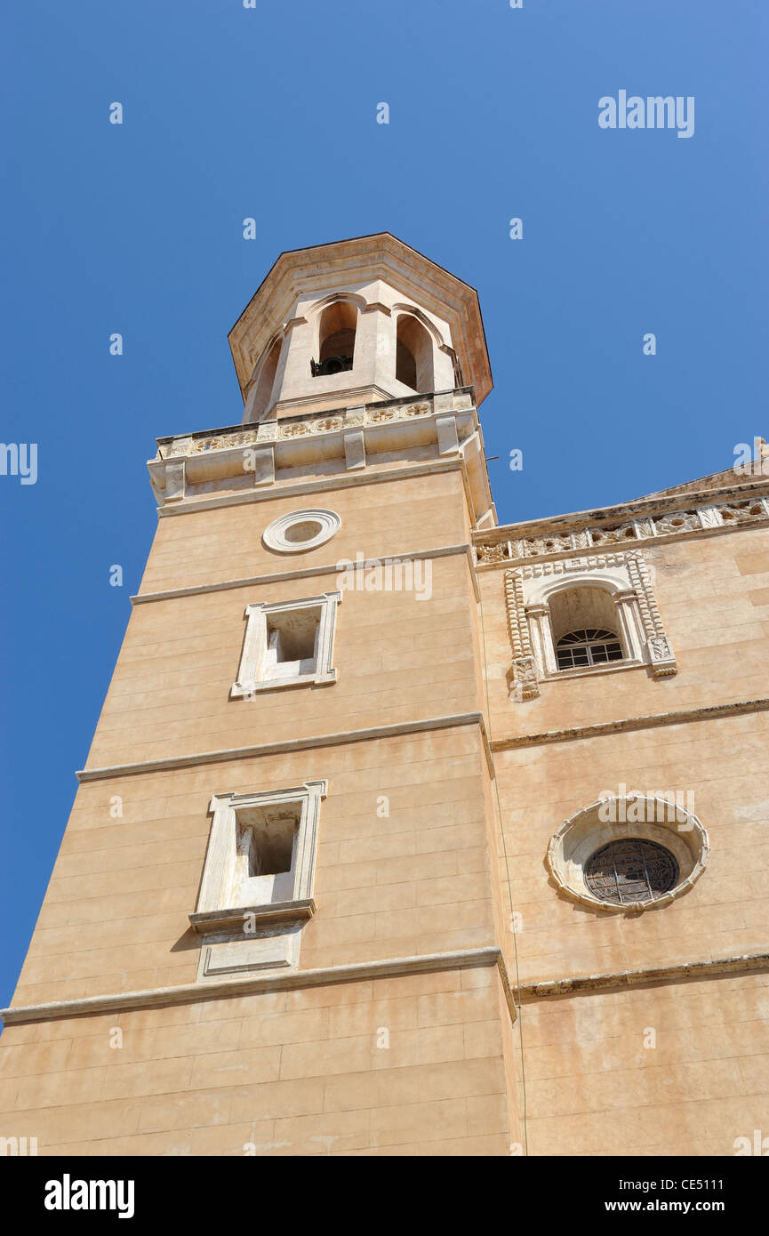 Chiesa di Santa Maria delle Mao Mahon Minorca spagna Foto Stock