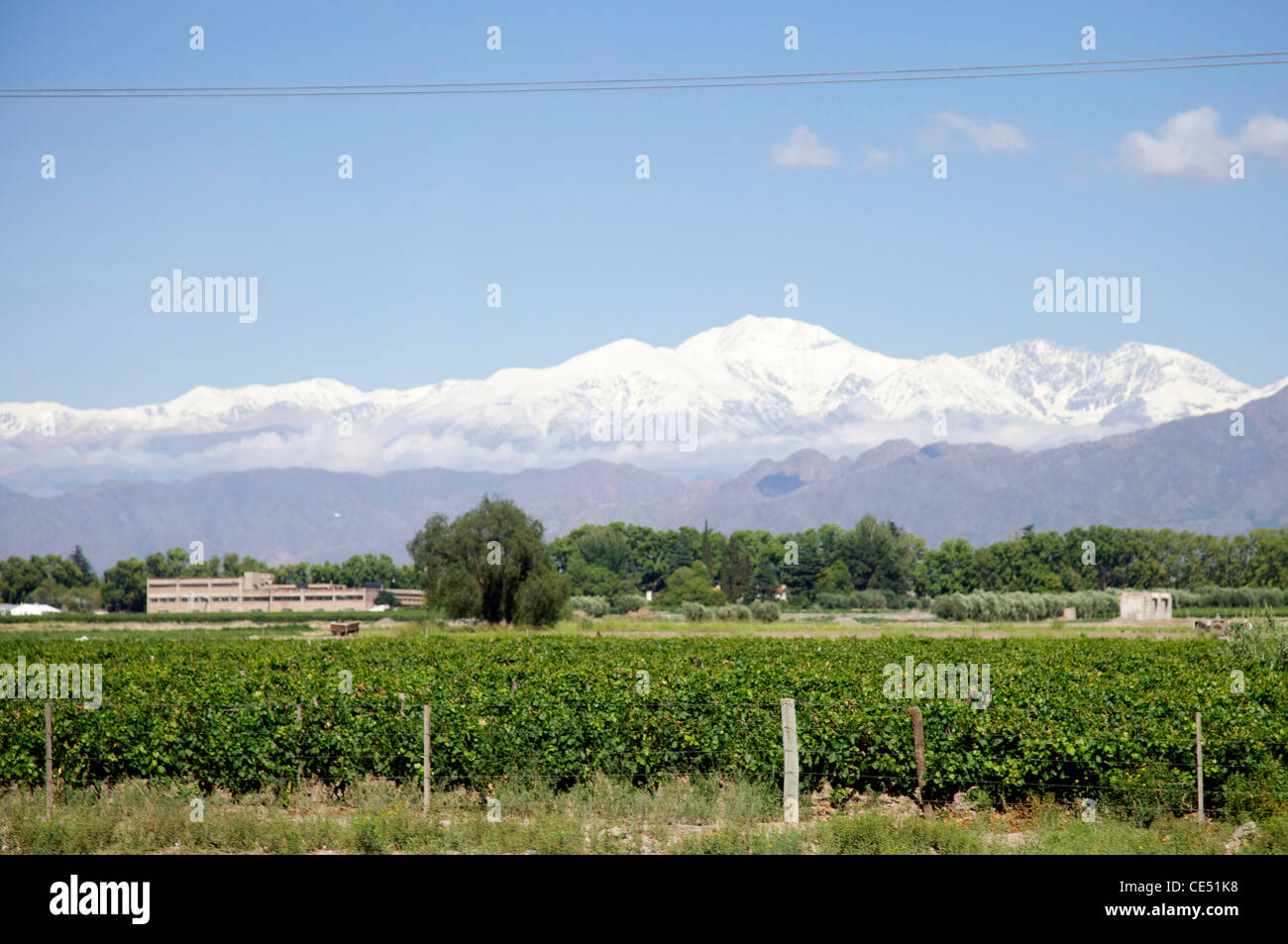 Argentina e Cile Foto Stock