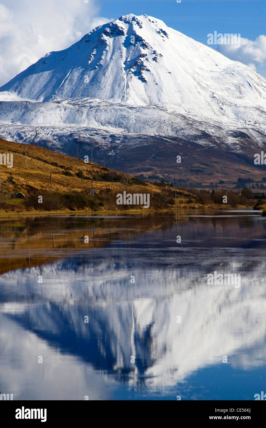 Errigal Mountain, Donegal, Irlanda Foto Stock