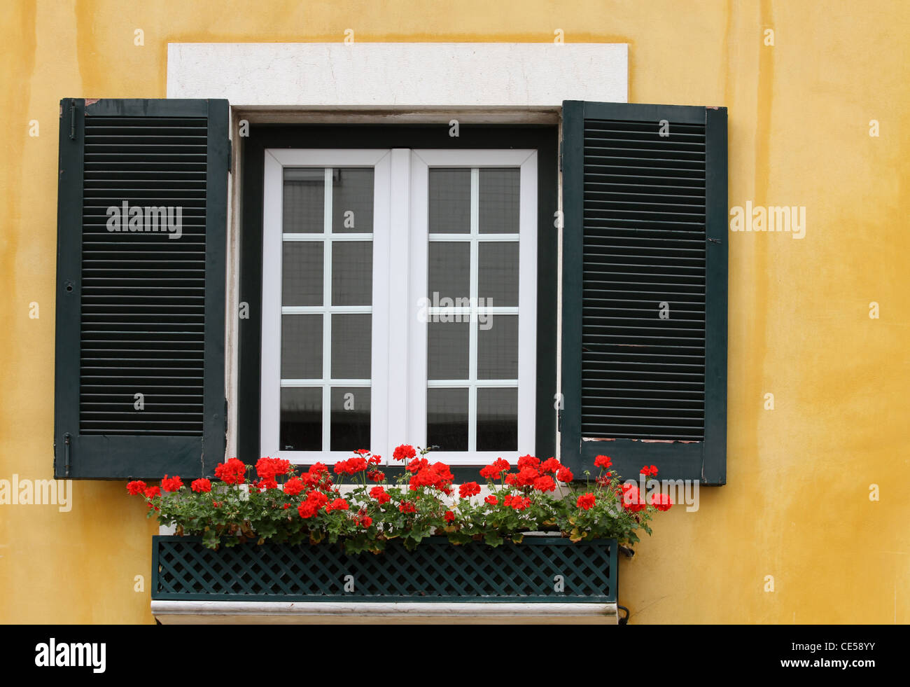 Finestra di Lisbona Foto Stock
