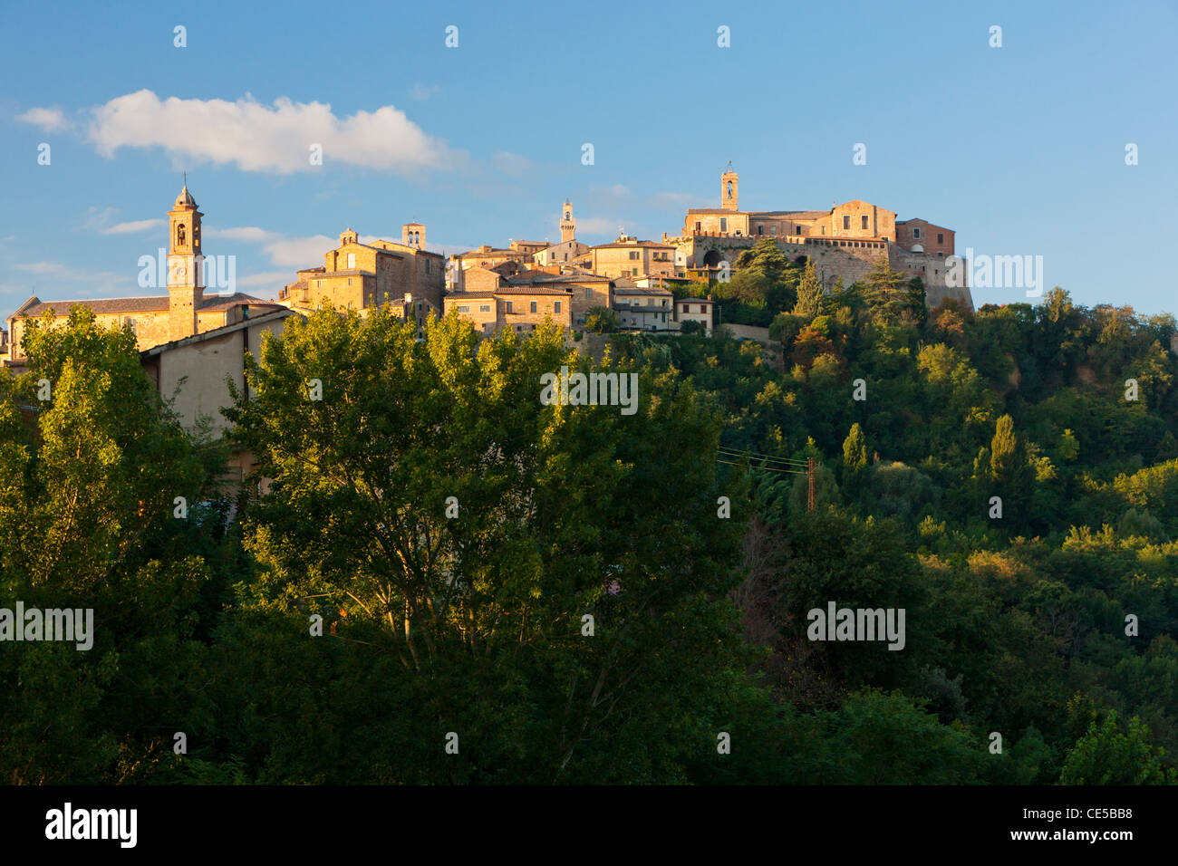 Montepulciano, Val d'Orcia, Toscana, Italia, Europa Foto Stock