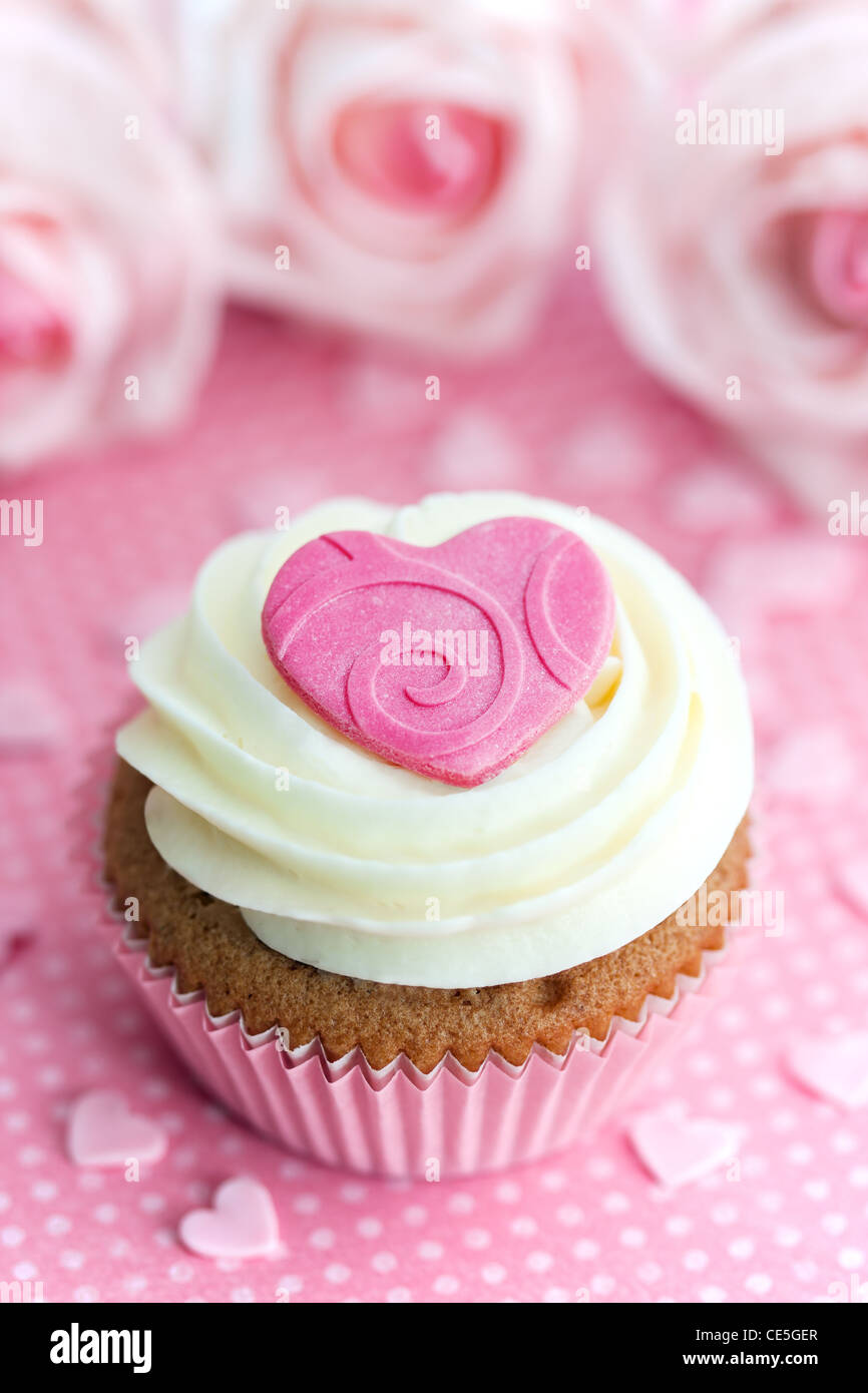 Tortina di San Valentino Foto Stock