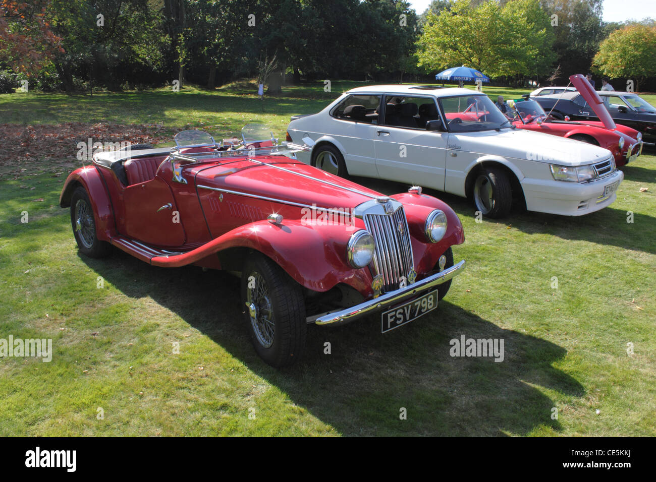 MG TF 1500 al ATCCC Putteridge Bury Classic Car Show 2011 Foto Stock