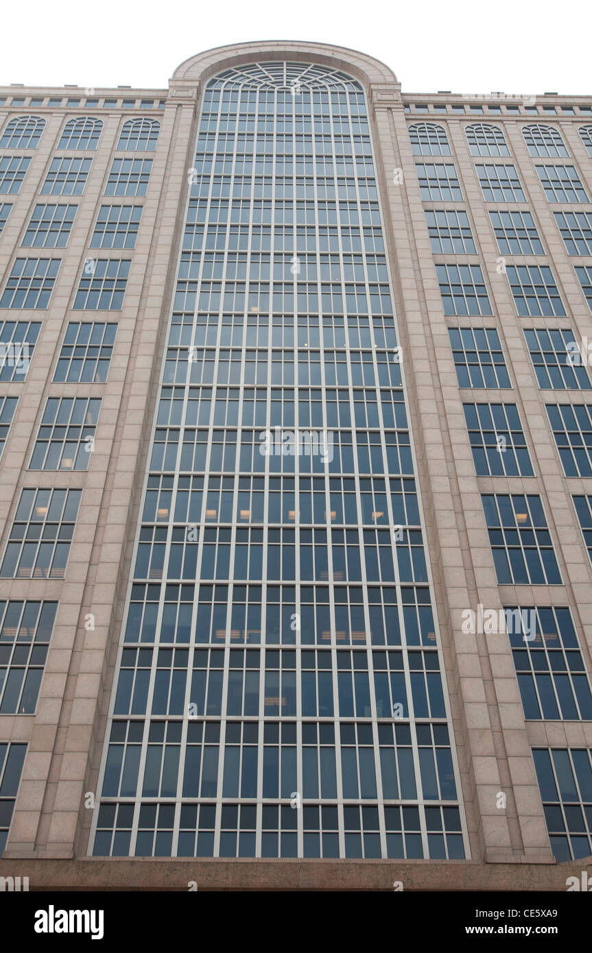 500 Boylston Street Post-moderno edificio per uffici, Back Bay Area, Boston, Massachusetts, Stati Uniti, STATI UNITI D'AMERICA Foto Stock