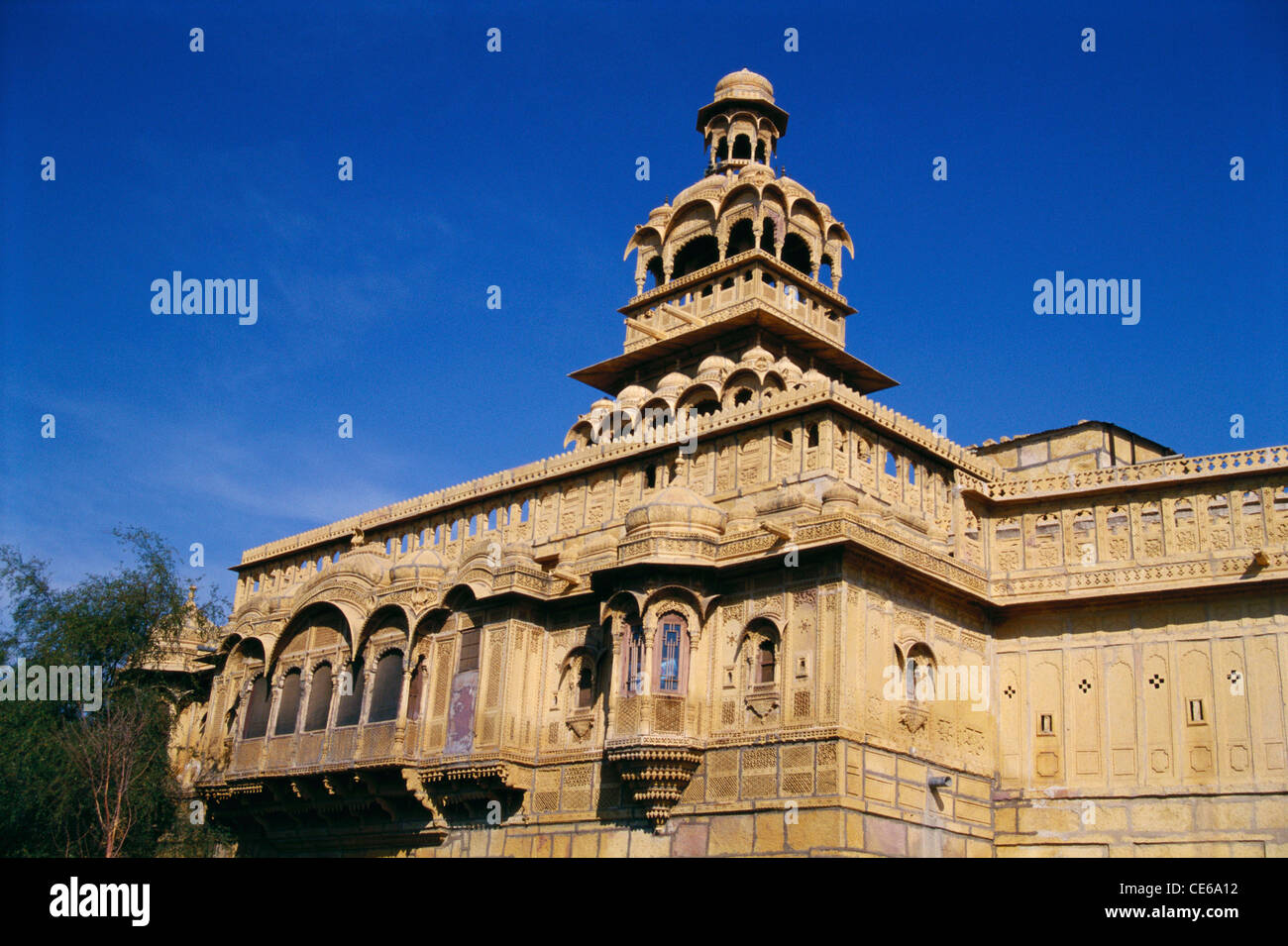 Badal Mahal ; Torre di Tazia ; Jaisalmer ; Rajasthan ; India ; Asia Foto Stock