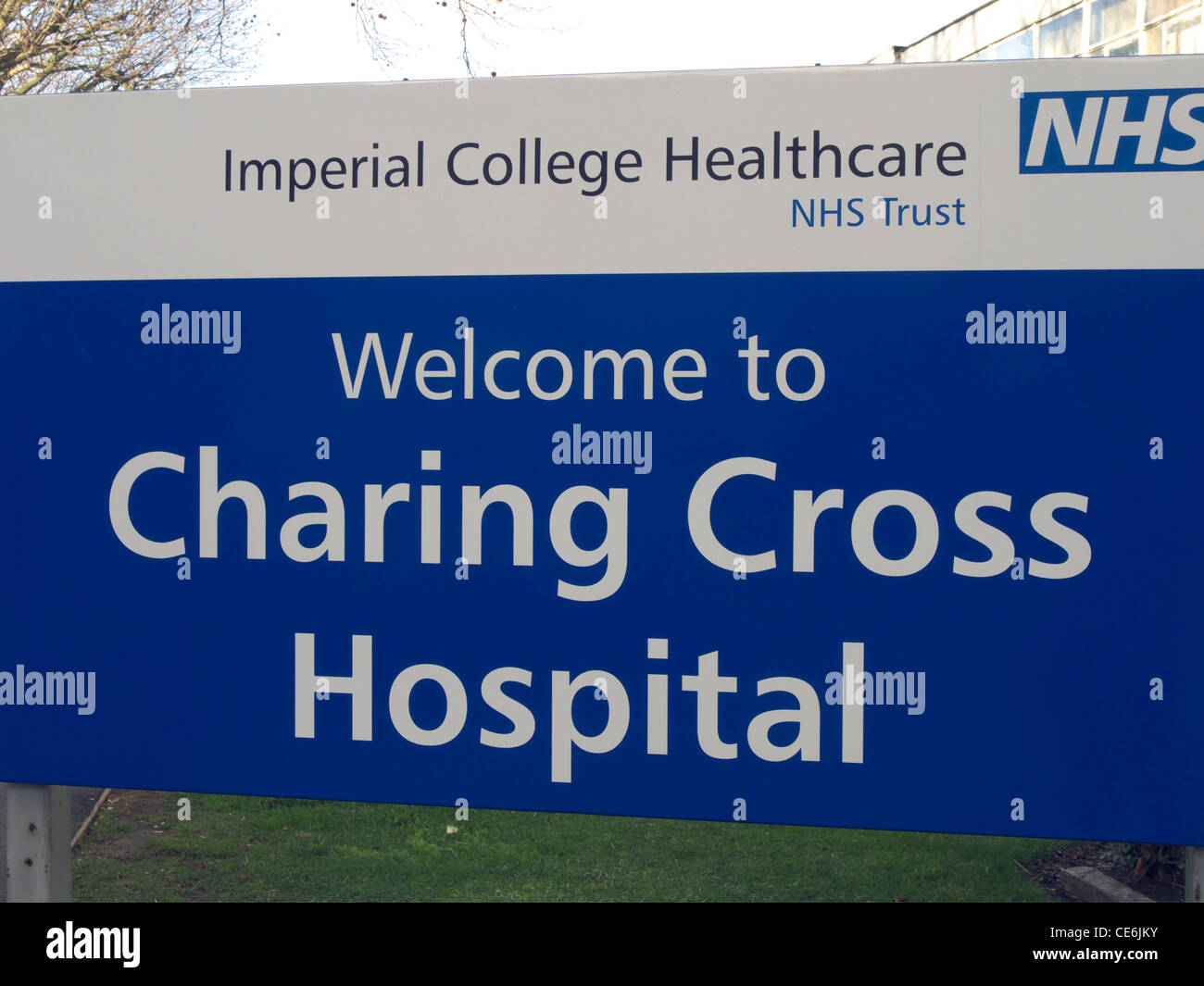 Regno Unito west London charing cross hospital Foto Stock
