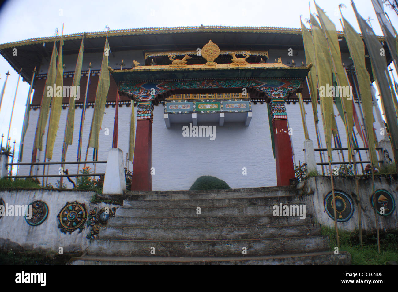 Il Pemmayangtse Monastero è un monastero buddista in Pemmayangtse, nei pressi di ortografia nel nordest dello stato indiano del Sikkim, Foto Stock