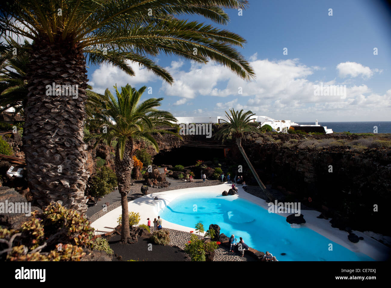 Jameos del Agua, Lanzarote, Spagna Foto Stock