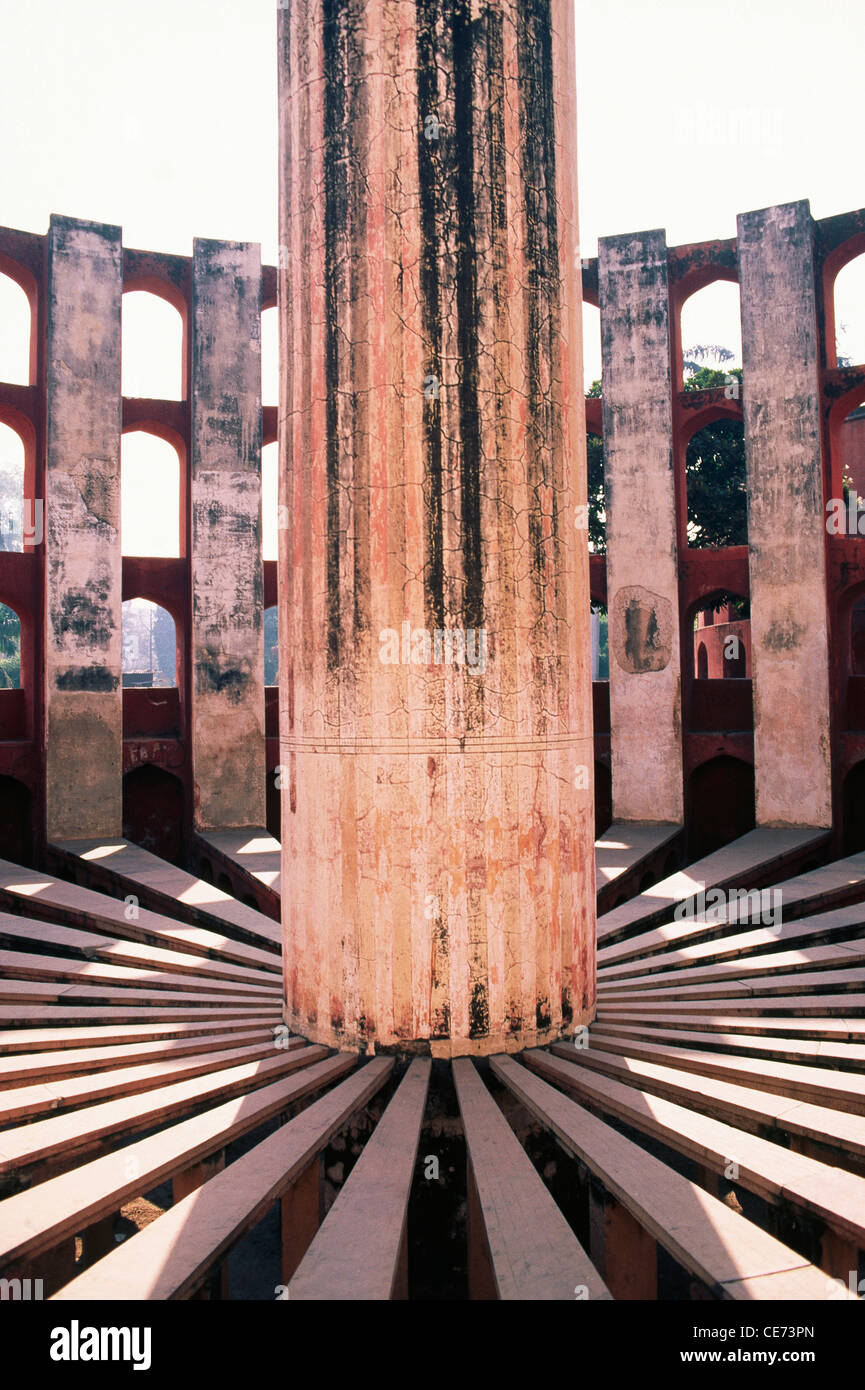 Jantar Mantar Delhi India Foto Stock