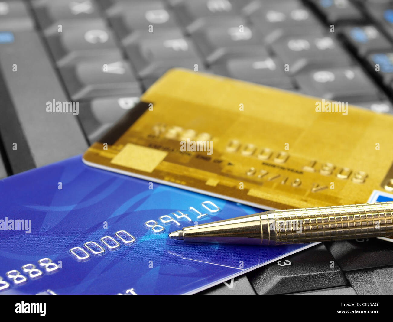 Shopping on-line Foto Stock