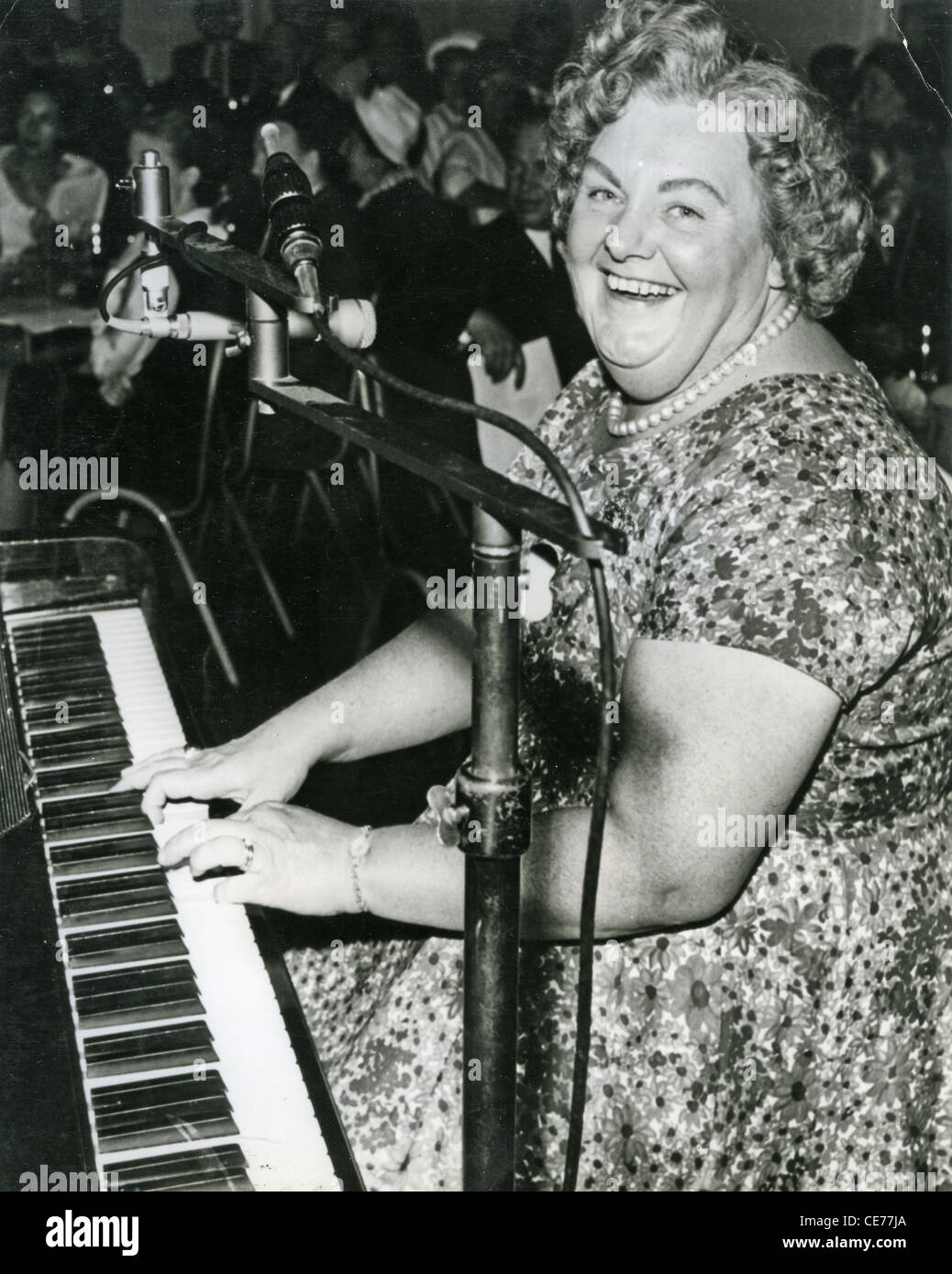 La signora Mills (1918-1978) nato Gladys Giordania. Regno Unito pianista popolari Foto Stock
