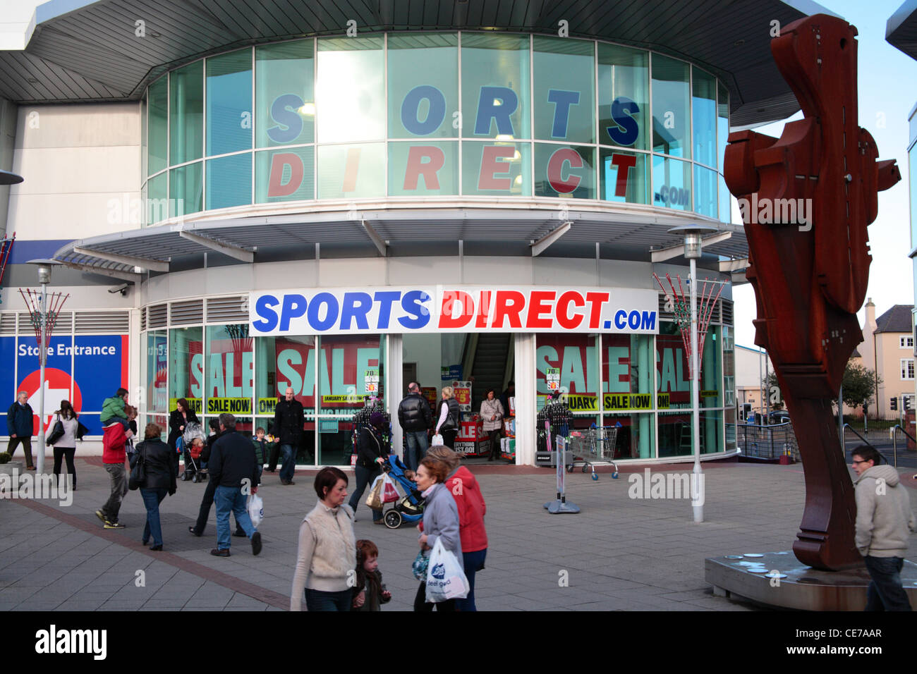 Sport Direct store Foto Stock