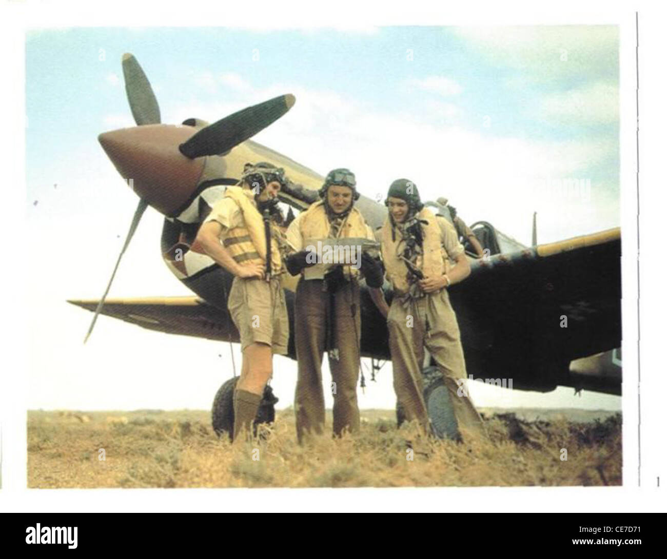 Fotografia di archivio della seconda guerra mondiale Foto Stock