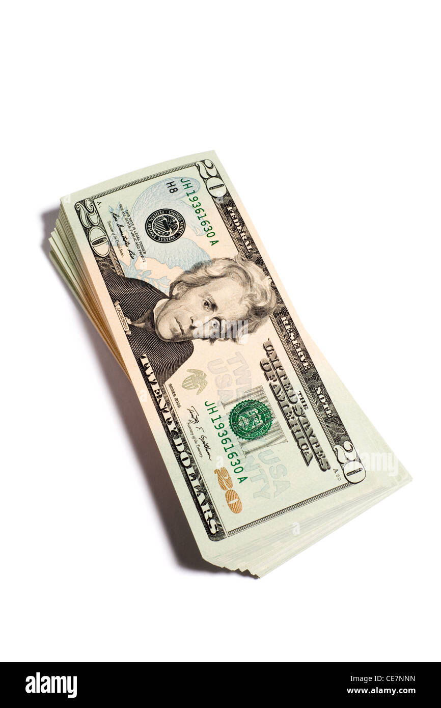 USA Dollaro, il concetto di business e finanza Foto Stock