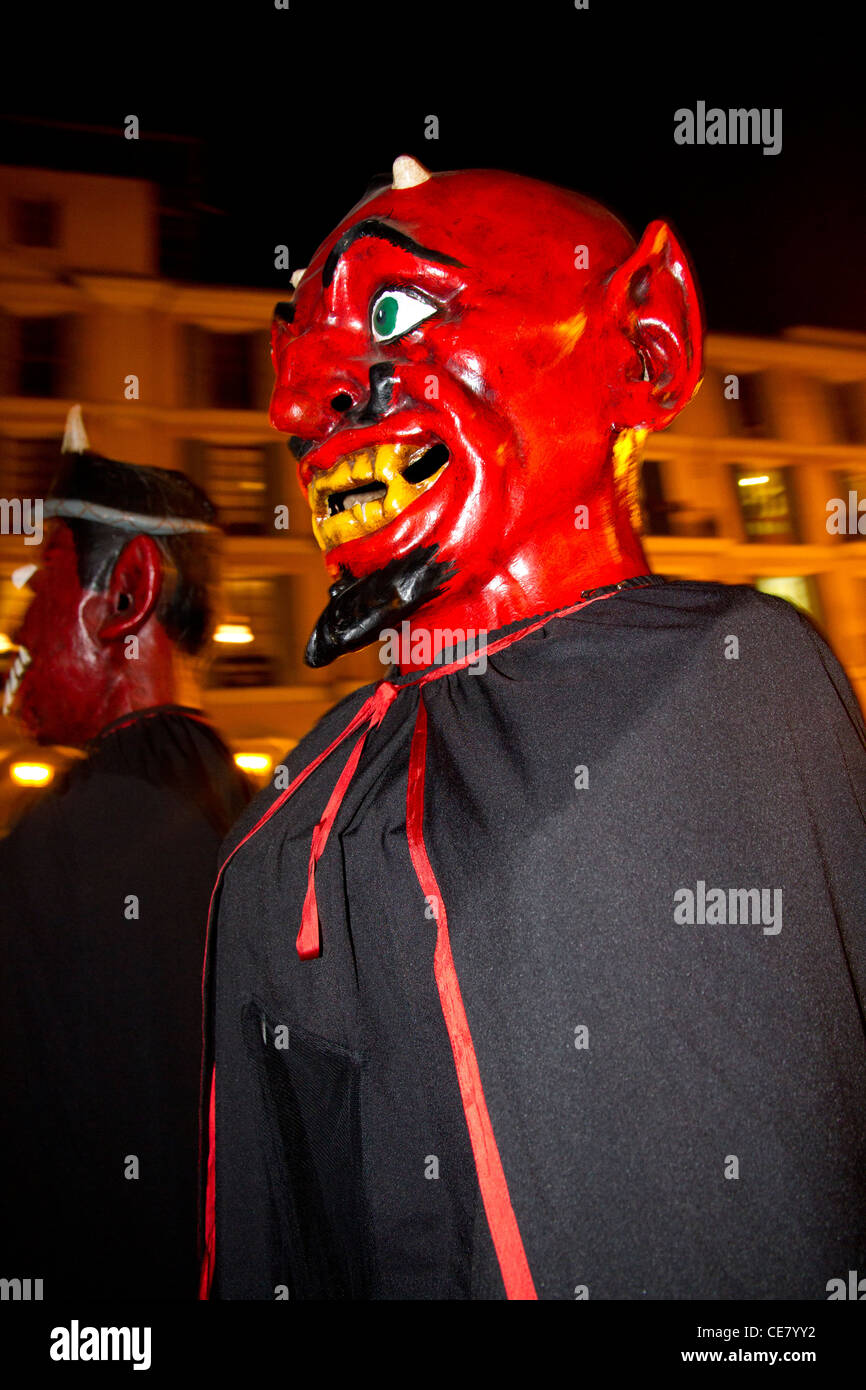 Festa in costume Fiesta San Sebastian Palma de Maiorca Mallorca Spagna Spain Foto Stock