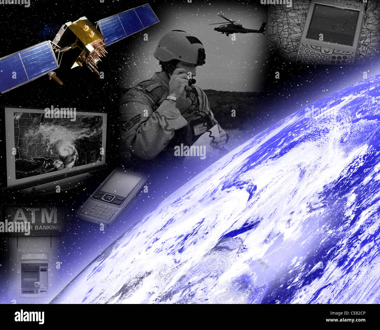 Un Simposio di tre giorni sull’Educazione spaziale tenuto dal National Space Studies Center dell’Air University ha riunito esperti e studiosi di università, militari e agenzie governative per discutere le preoccupazioni circa il fatto che gli asset spaziali siano per lo più una risorsa non protetta e quanti americani comprendano la loro dipendenza da essi. Foto Stock