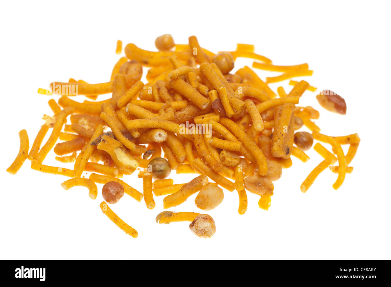 Piccante e croccante di Balti mix snack salato Foto Stock