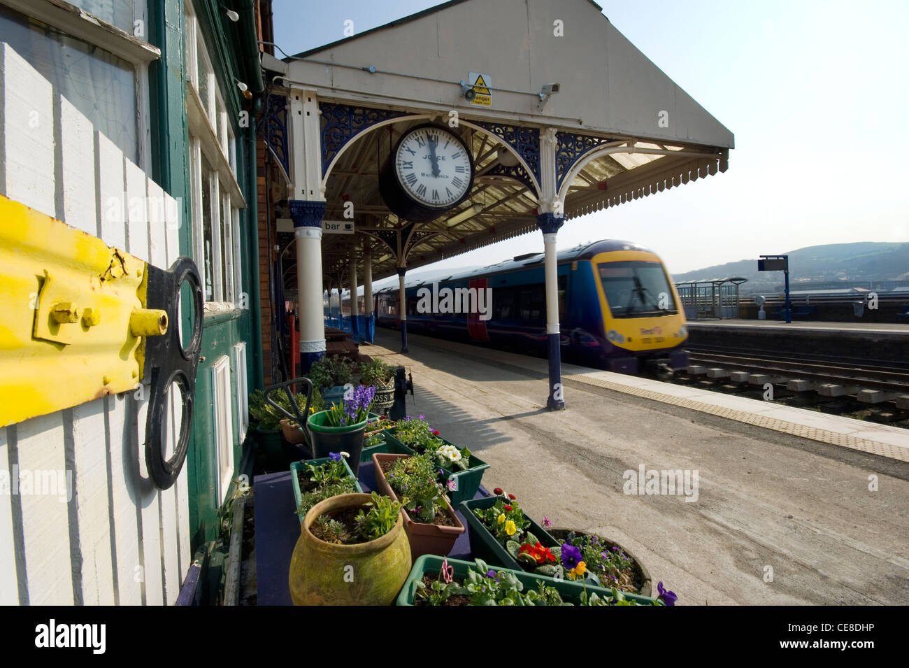 Stalybridge stazione ferroviaria Foto Stock