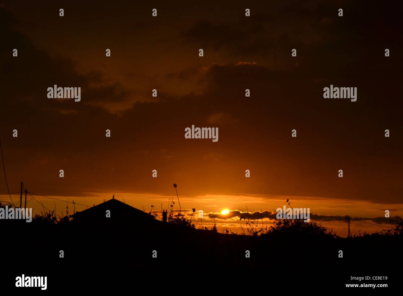 Stendere di sole Foto Stock