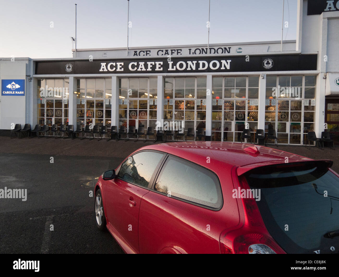 Ace Café,Londra,Inghilterra Foto Stock