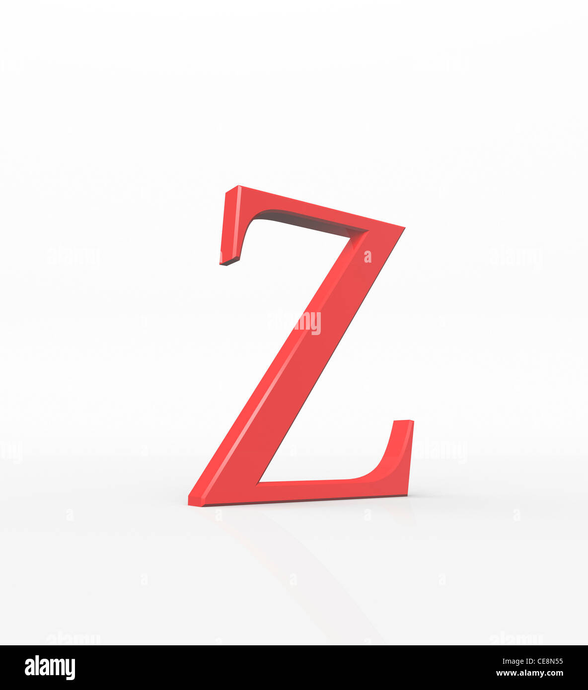 Zeta la sesta lettera alfabeto greco nel sistema di numeri di greco il valore it 7 anziché 6 perché la lettera digamma chiamato anche "tigma' Foto Stock