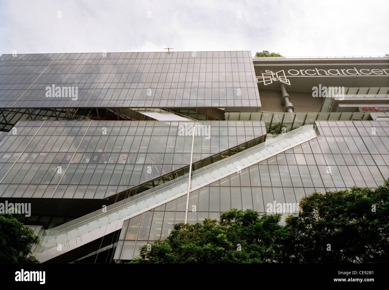 L'esclusivo Orchard Road a Singapore in Estremo Oriente Asia sud-orientale. Edificio di architettura stile di vita moderno e modernità Travel Foto Stock