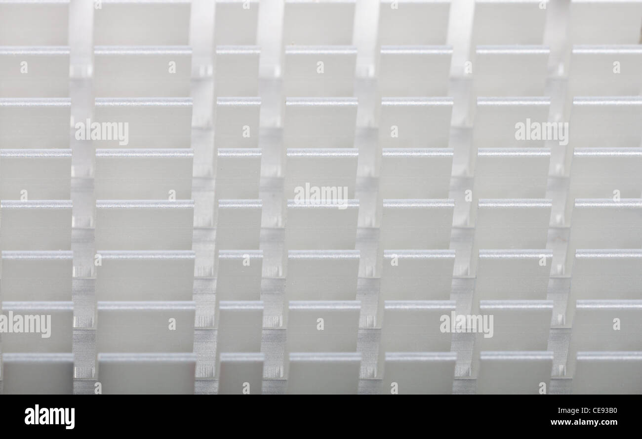 Dissipatore di calore dettaglio Foto Stock