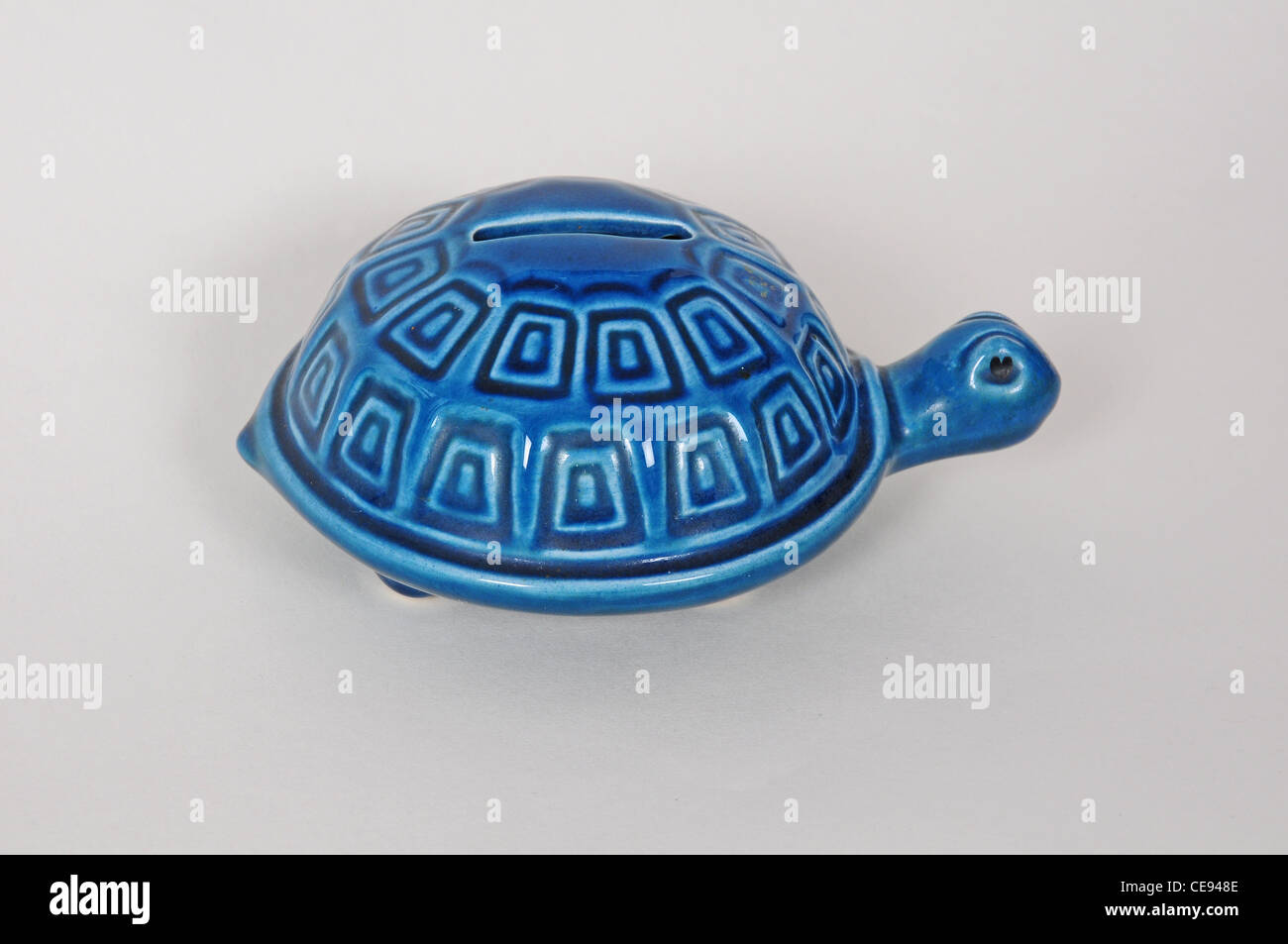 Salvadanaio a forma di tartaruga. Foto Stock