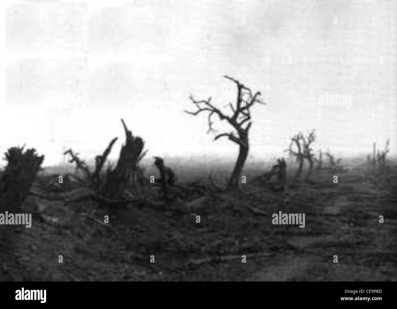 Guerra mondiale 1 Nessun uomo della terra Foto Stock