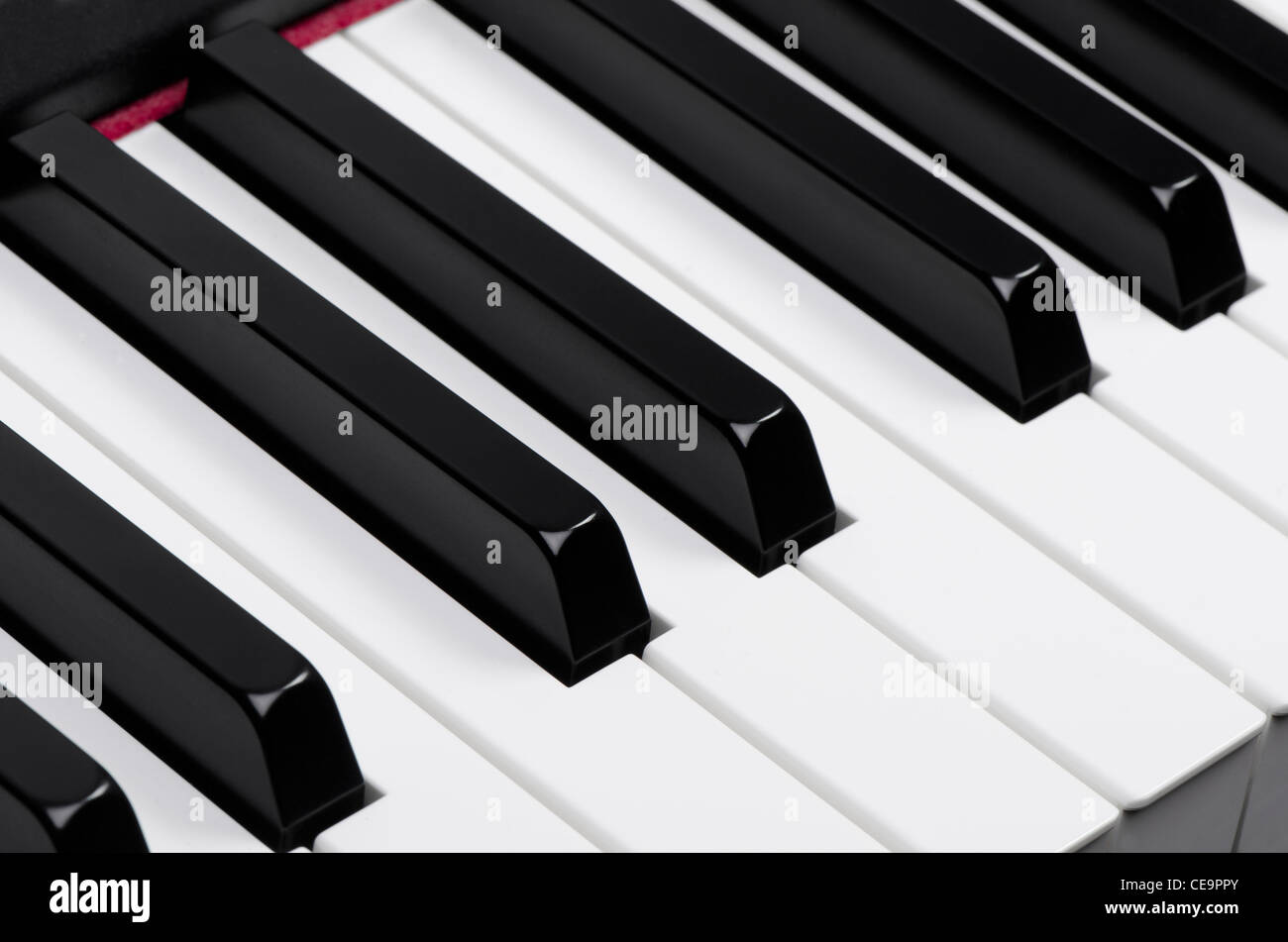 Tastiera di pianoforte Foto Stock