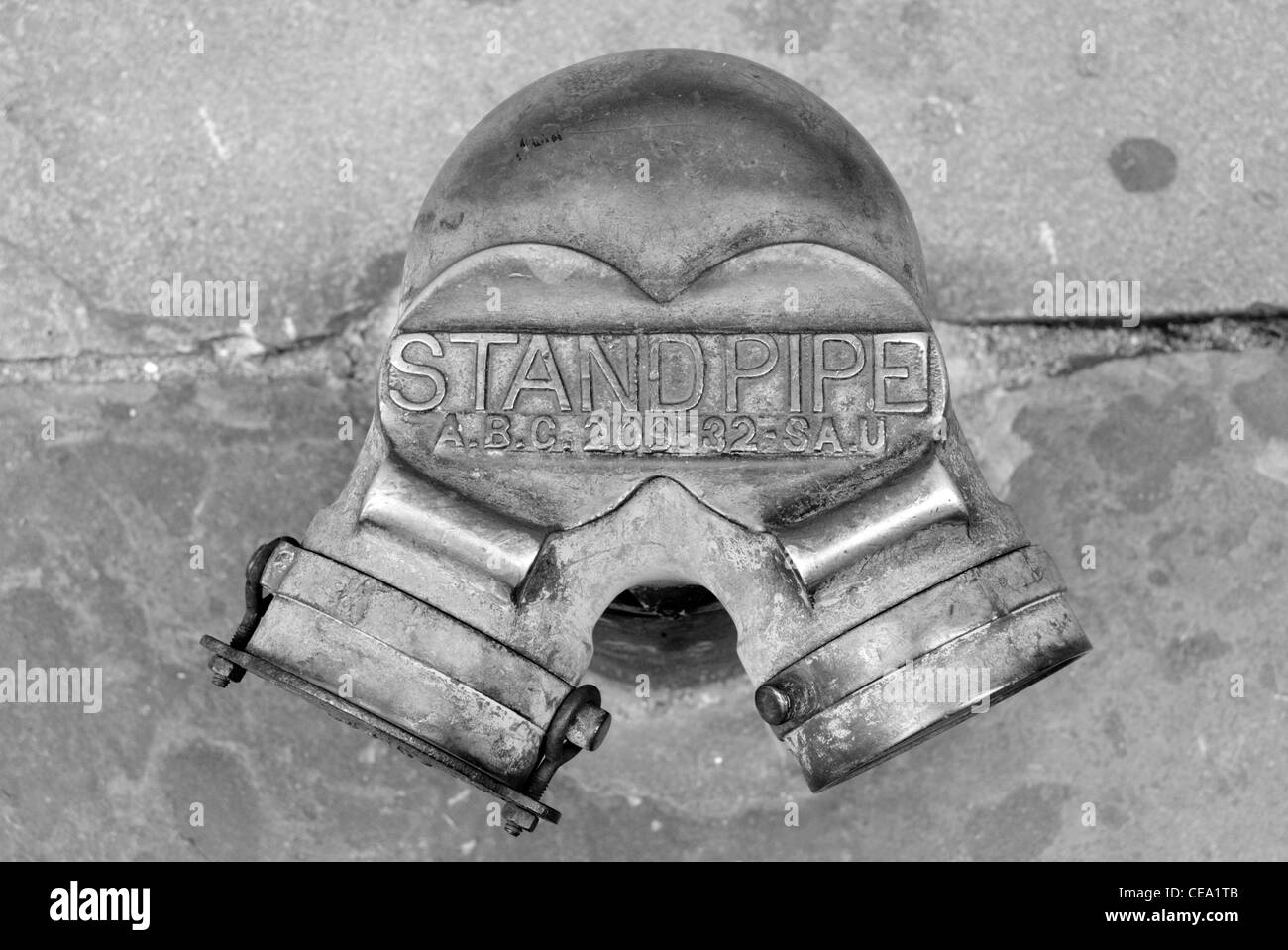 Tubo montante, Manhattan, New York, Stati Uniti d'America. Foto Stock