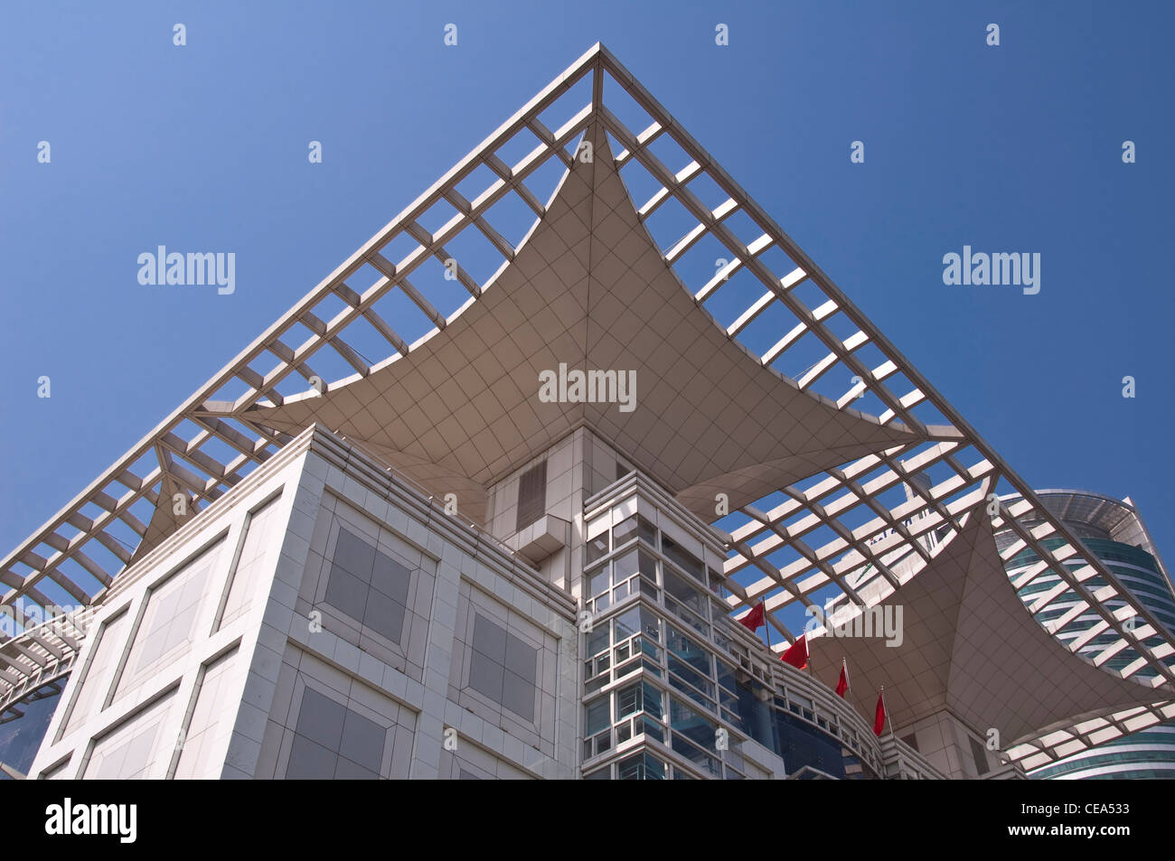 Shanghai Urban Planning Exhibition Hall - Piazza del Popolo, Shanghai (Cina) Foto Stock