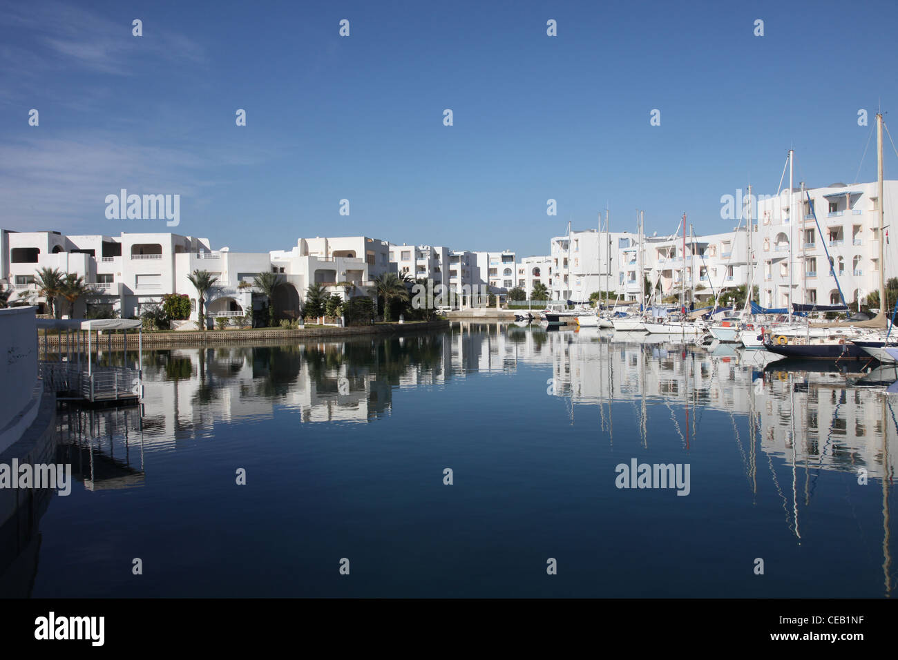 Marina Hammamet, Tunisia Foto Stock