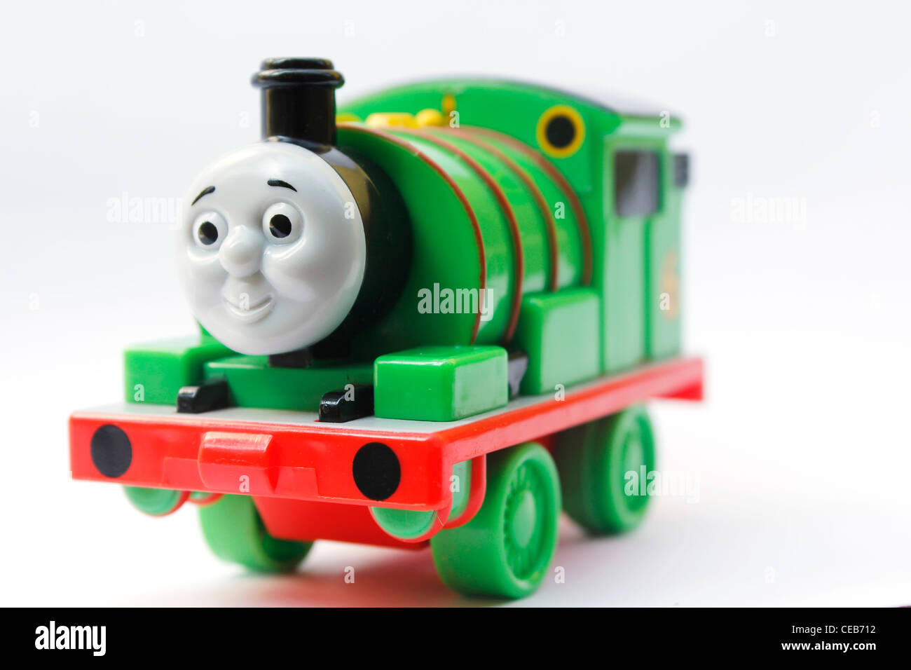 Percy, un carattere della premiata serie televisiva; Amici Thomas e. Foto Stock