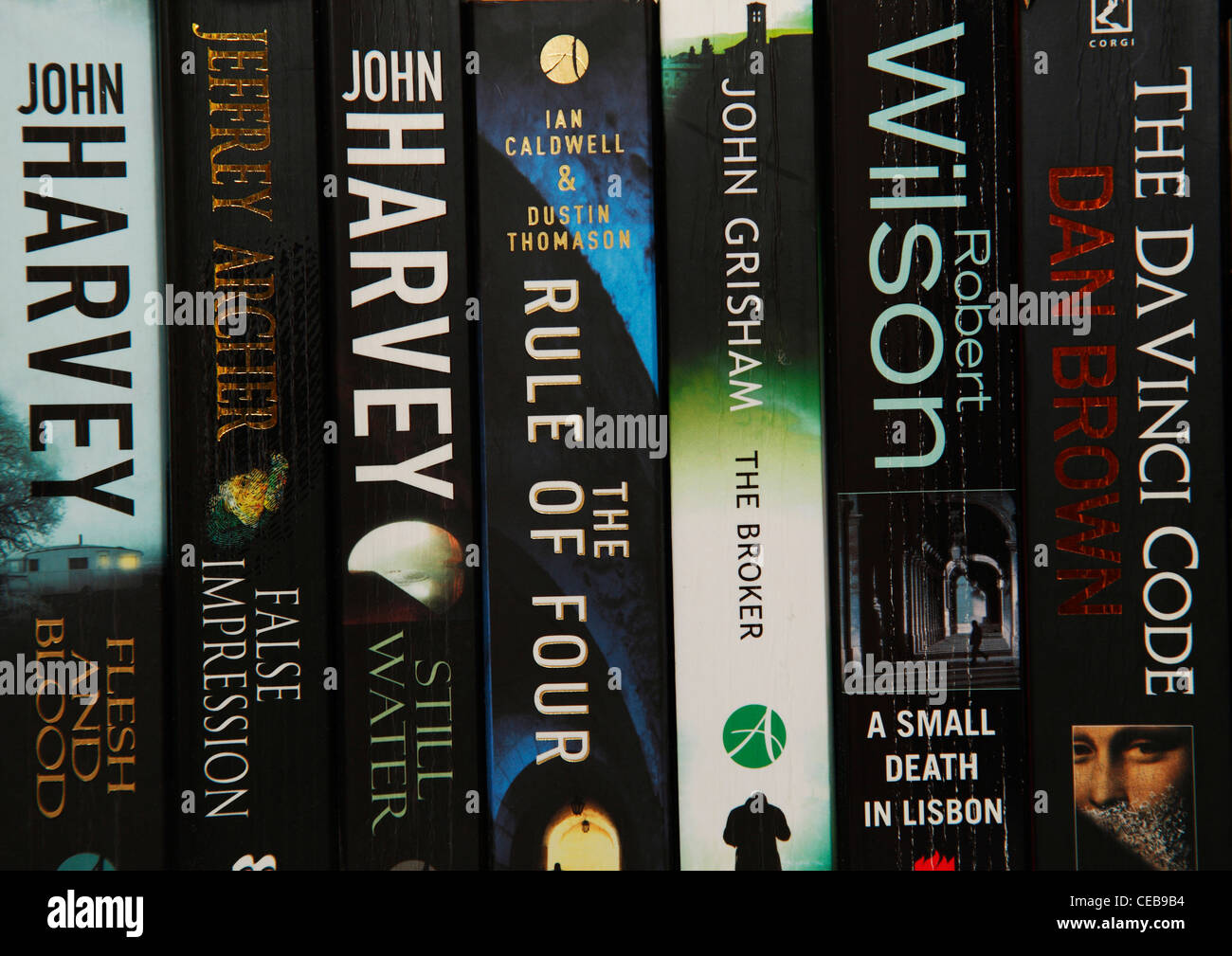 Libri in brossura. Foto Stock