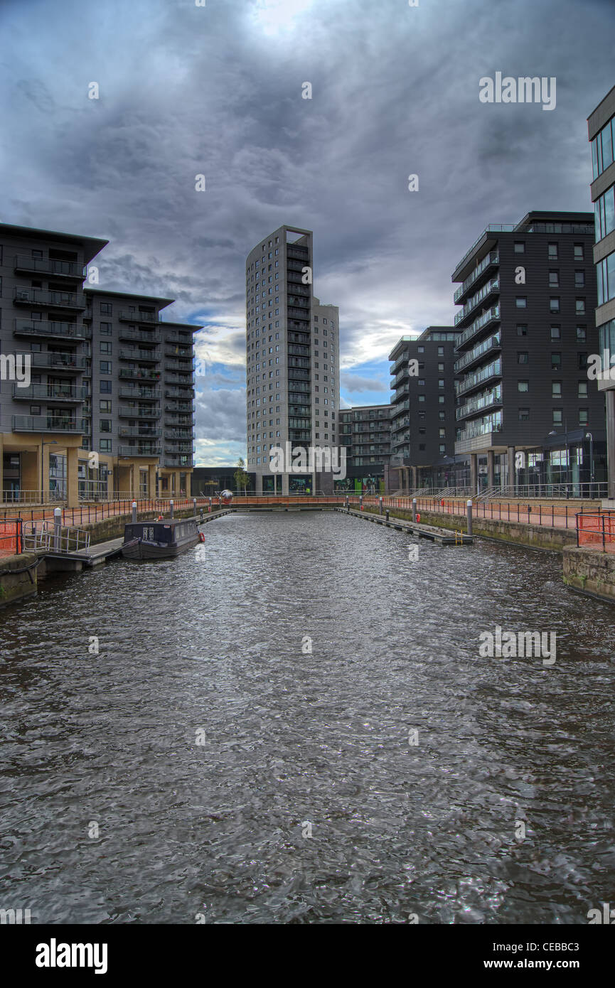Clarence Dock, Leeds Foto Stock