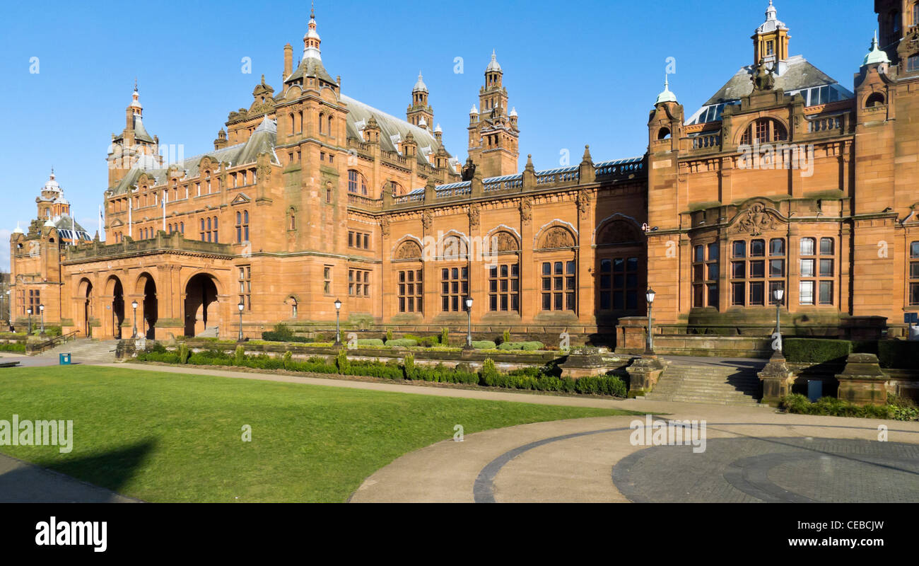 Kelvingrove Art Gallery and Museum di Argyle Street Glasgow Scozia Scotland Foto Stock