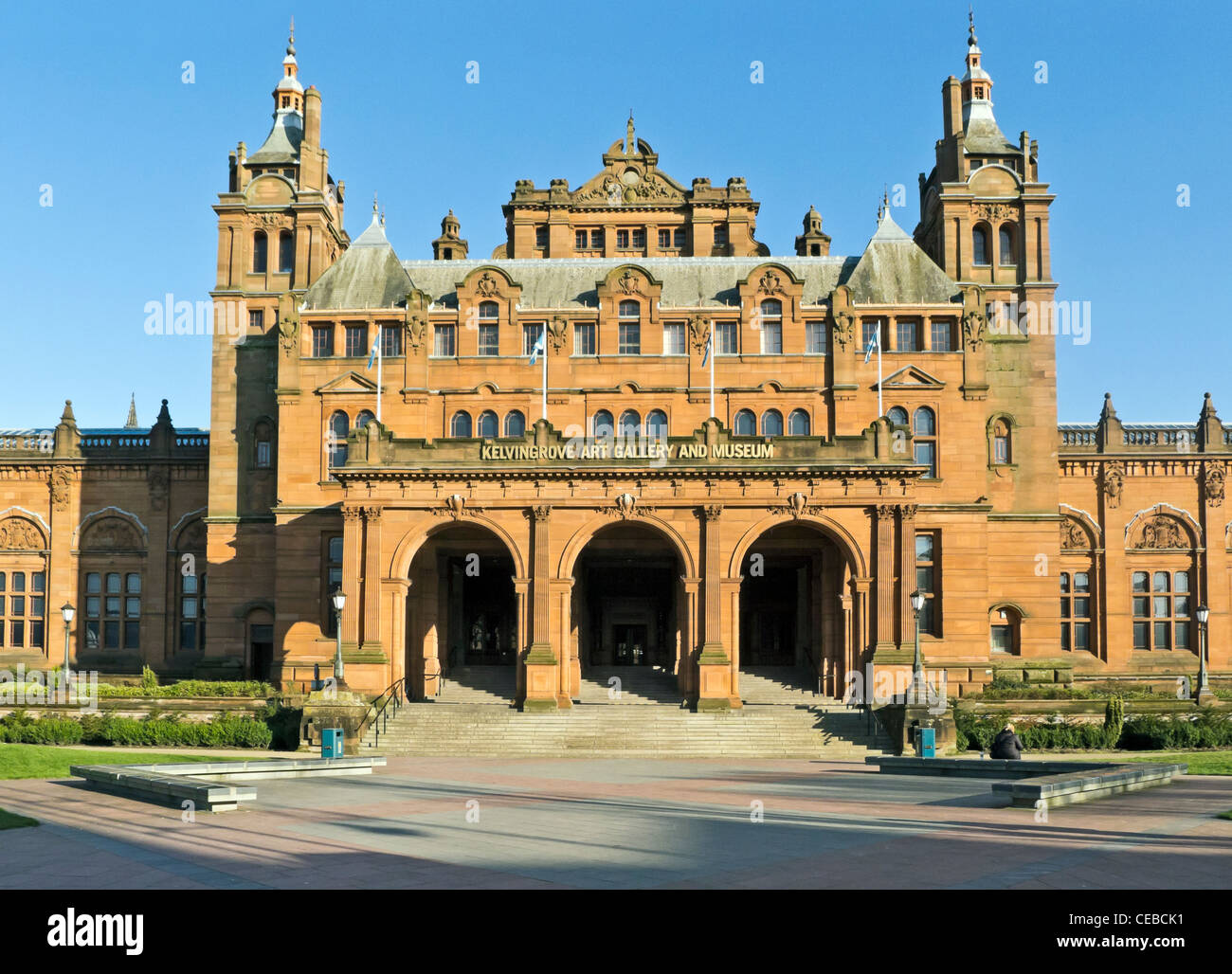 Kelvingrove Art Gallery and Museum Glasgow Scozia Scotland Foto Stock