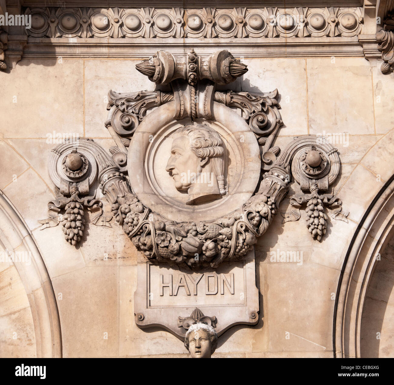 Haydn compositore Opera Parigi Palais Garnier arte Foto Stock