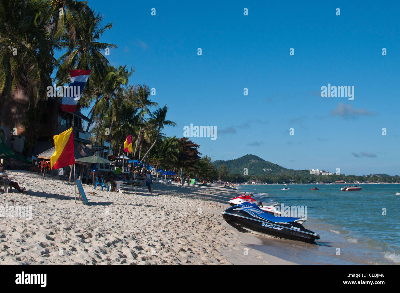 Chaweng Beach, Koh Samui, Thailandia. Foto Stock