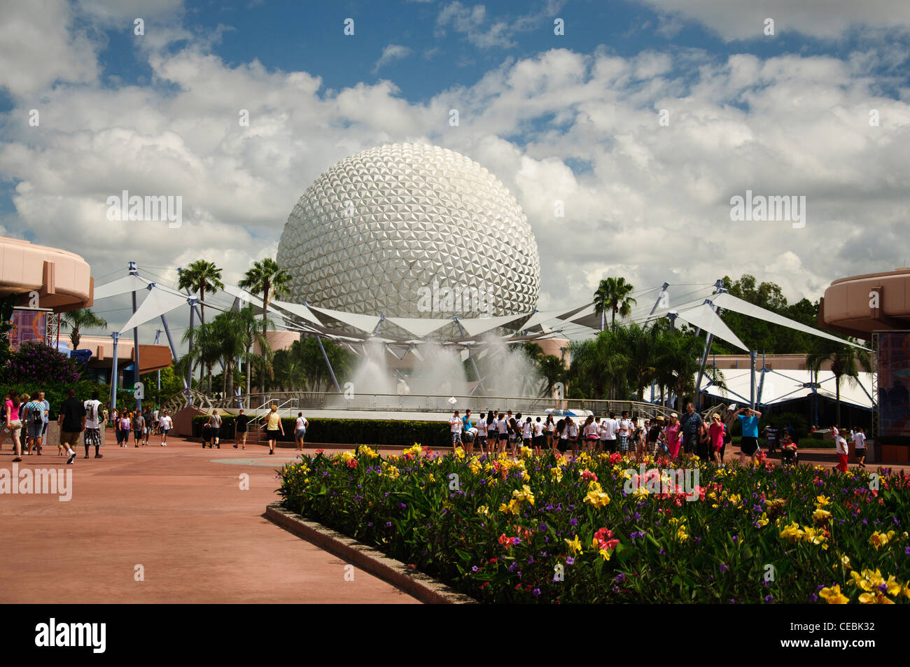 Il Walt Disney World Resort epcot attrazione astronave Terra Foto Stock