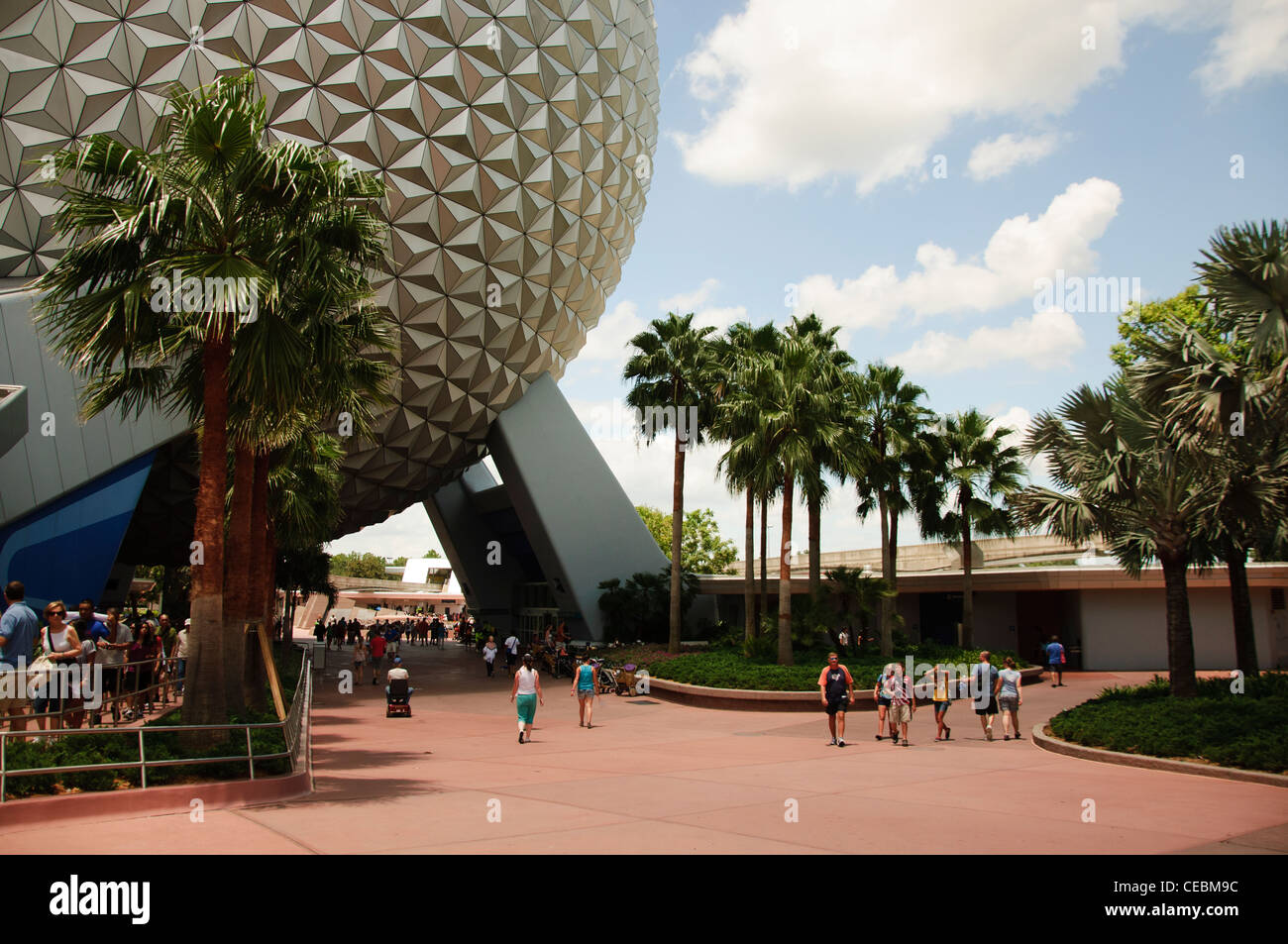 Il Walt Disney World Resort epcot attrazione astronave Terra Foto Stock