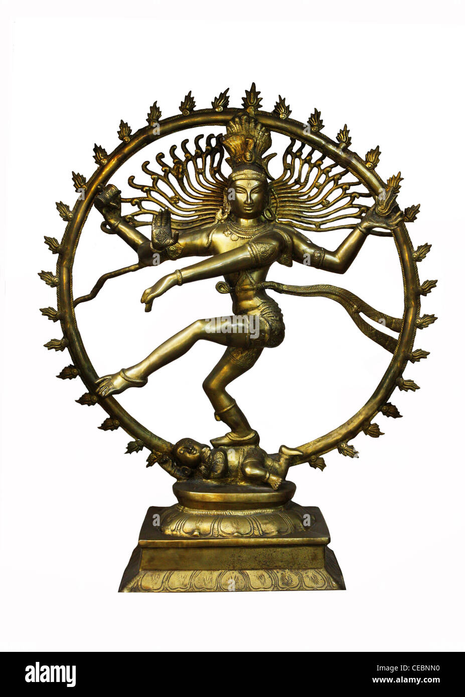Nataraja (Shiva) , il signore della danza Foto Stock